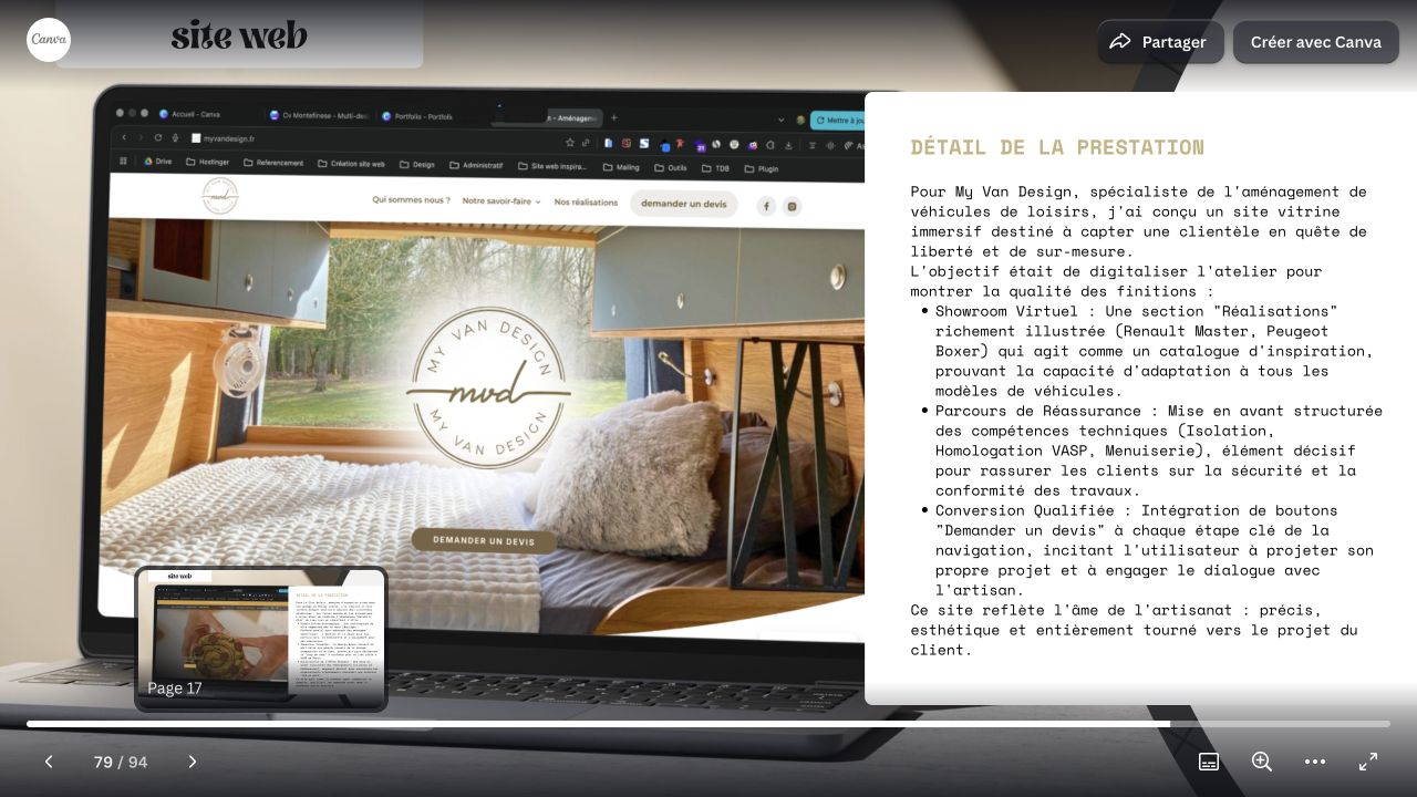 Archives ordinateur et mobile du site My Van Design livré